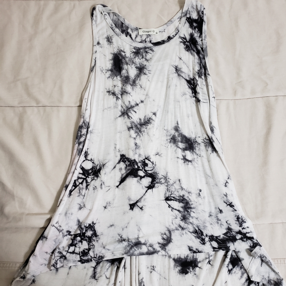 Marble Effect Tank Top